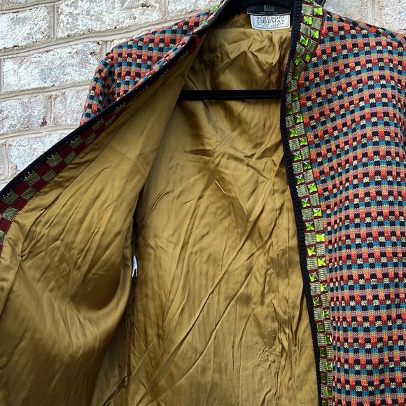 Vintage Jean Paul Gaultier Mulitcolor Wool Beaded Jacket - Picture 6 of 15